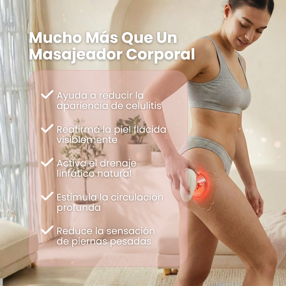RedSculpit® | Tecnología Estética Concentrada. El poder puro del vacío terapéutico y la luz roja infrarroja en cada sesión de 10 minutos